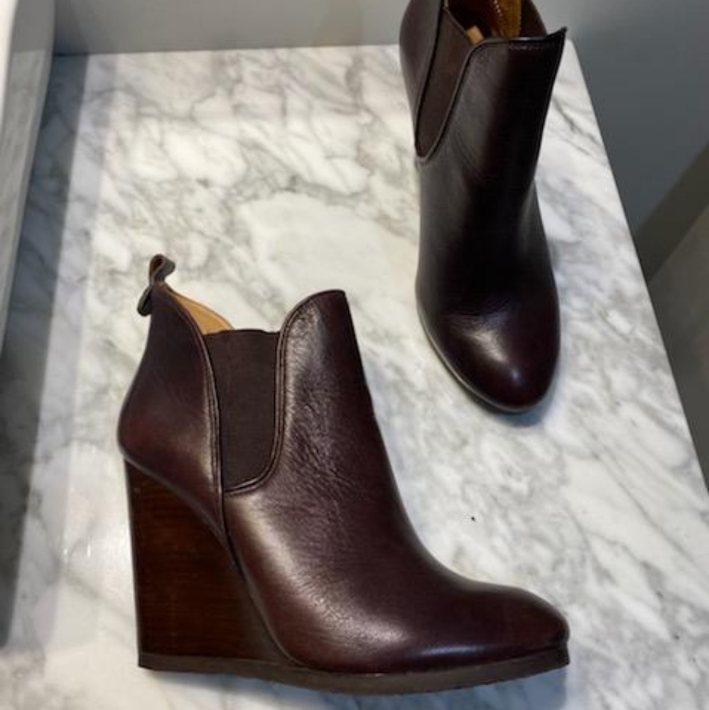 Coach wedge ankle boots